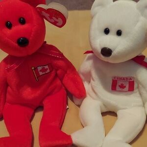 Beanie Babies Maple And Pierre